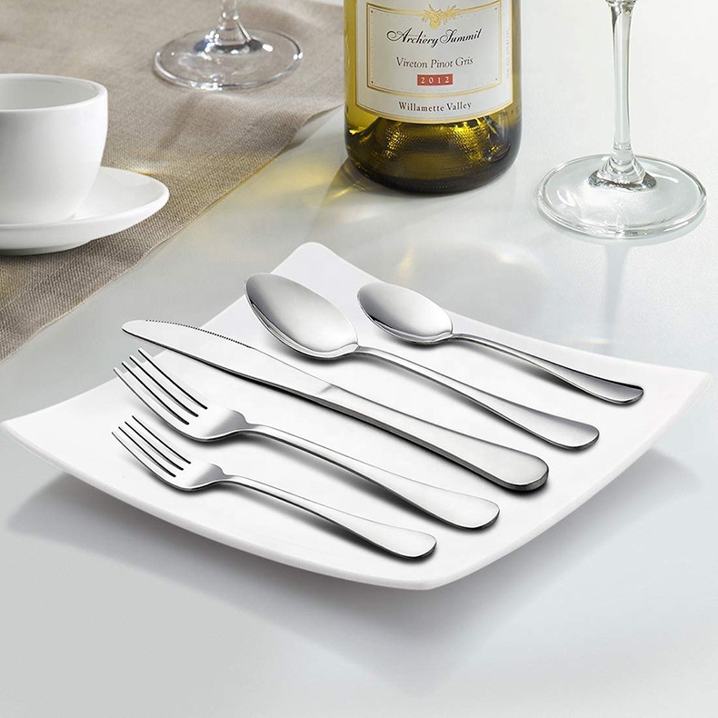 Stainless steel tableware