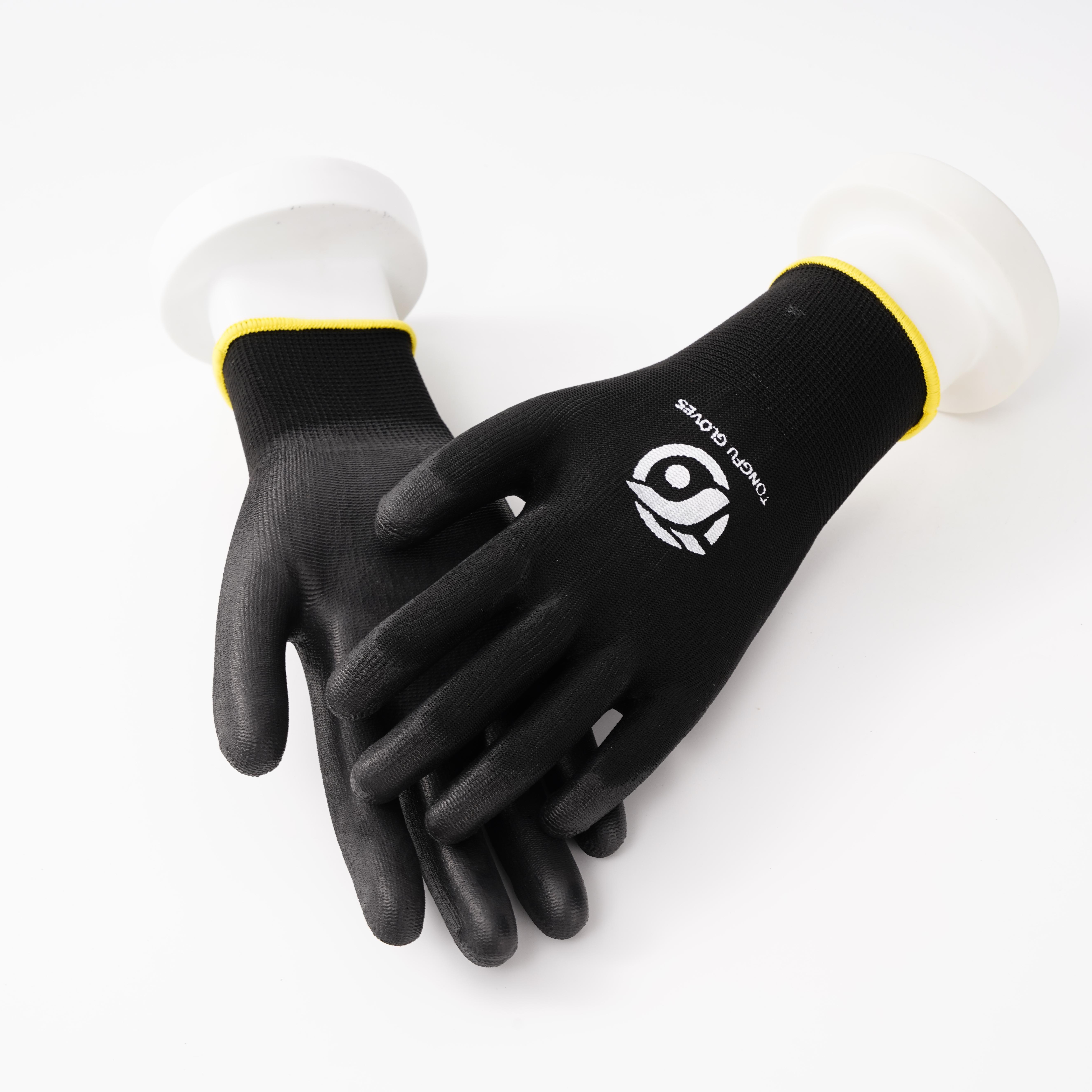 PU Coated Nylon Gloves