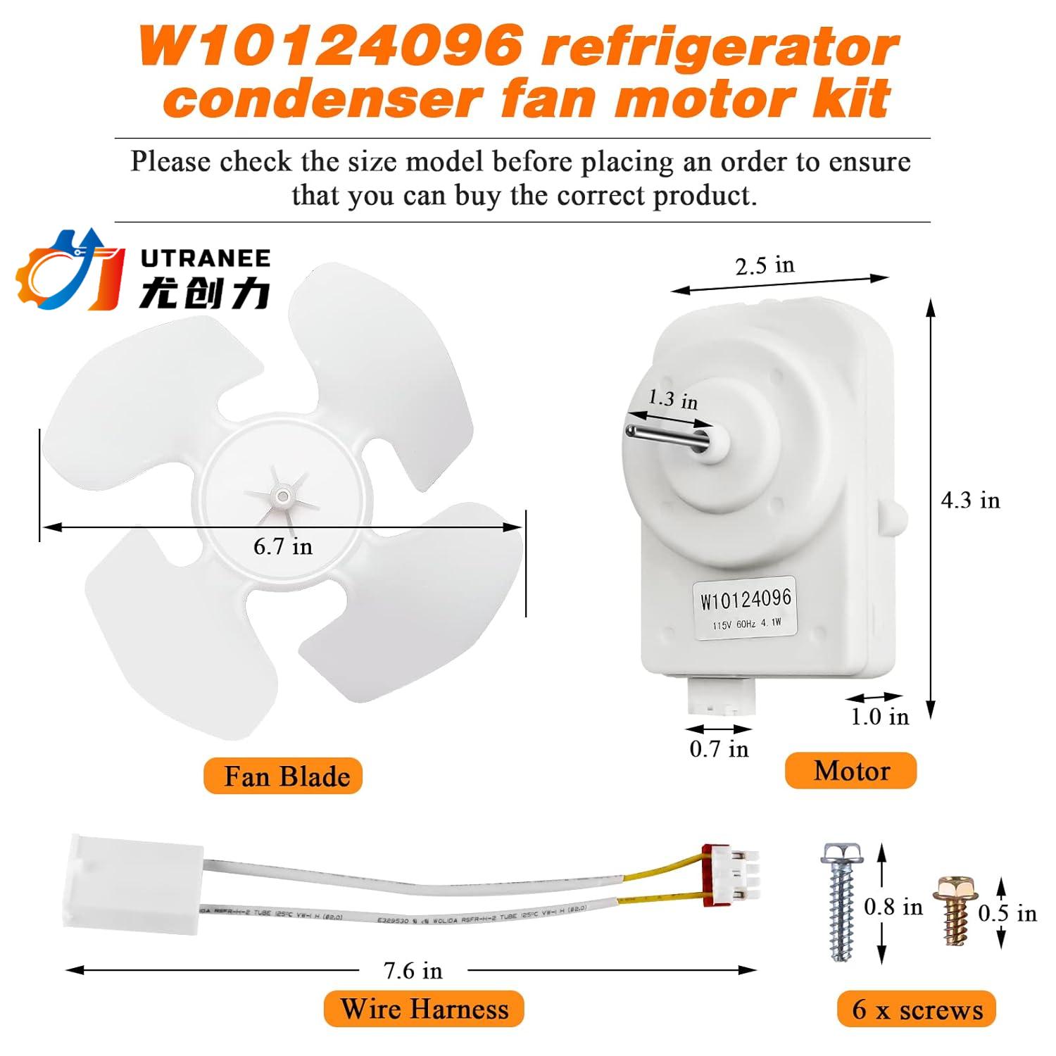 Refrigerator Condenser Fan Motor