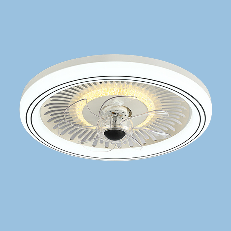 Flat installation of ceiling fan lights