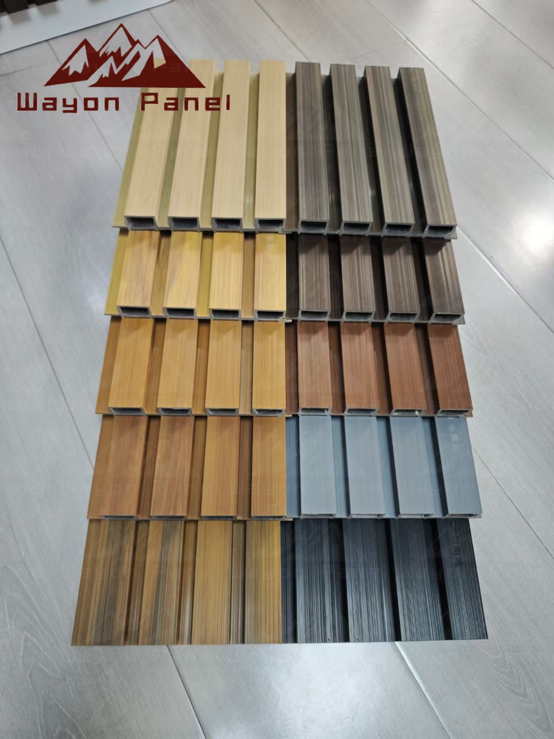 WPC Outdoor wooden grille panels