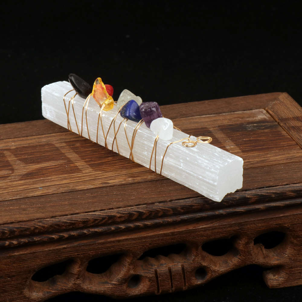 Seven chakra crystals