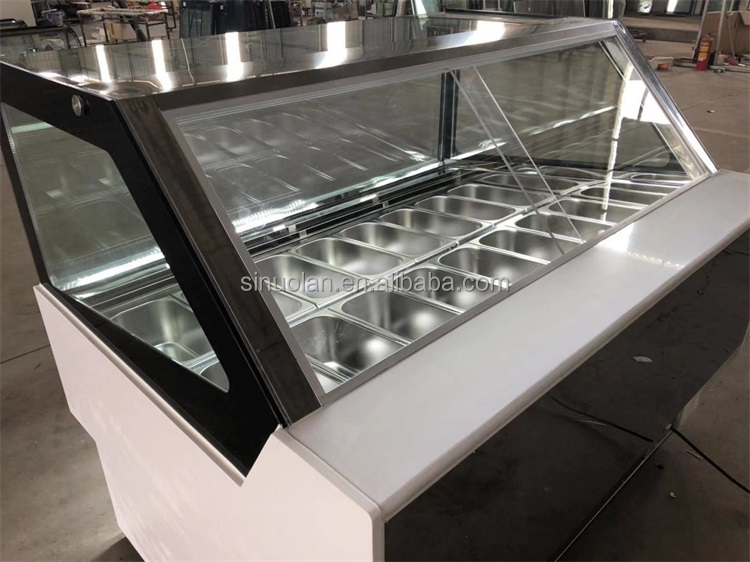 Ice Cream Popsicle Display Freezer