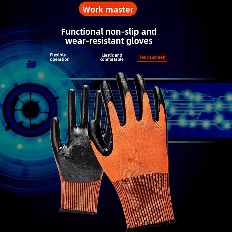 Touchscreen functional gloves