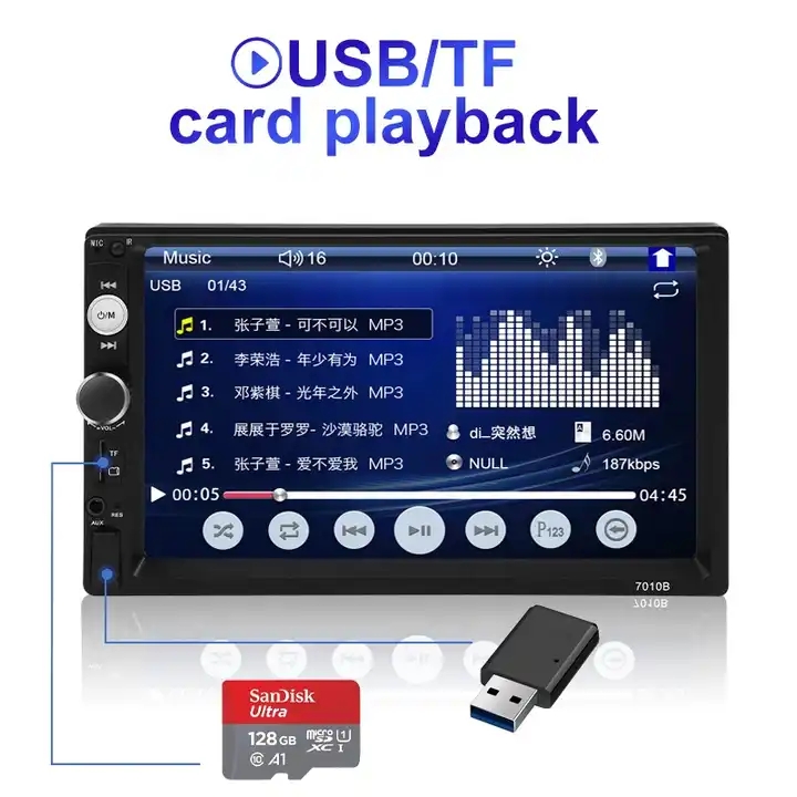 Car GPS Navigation&MP5 Player