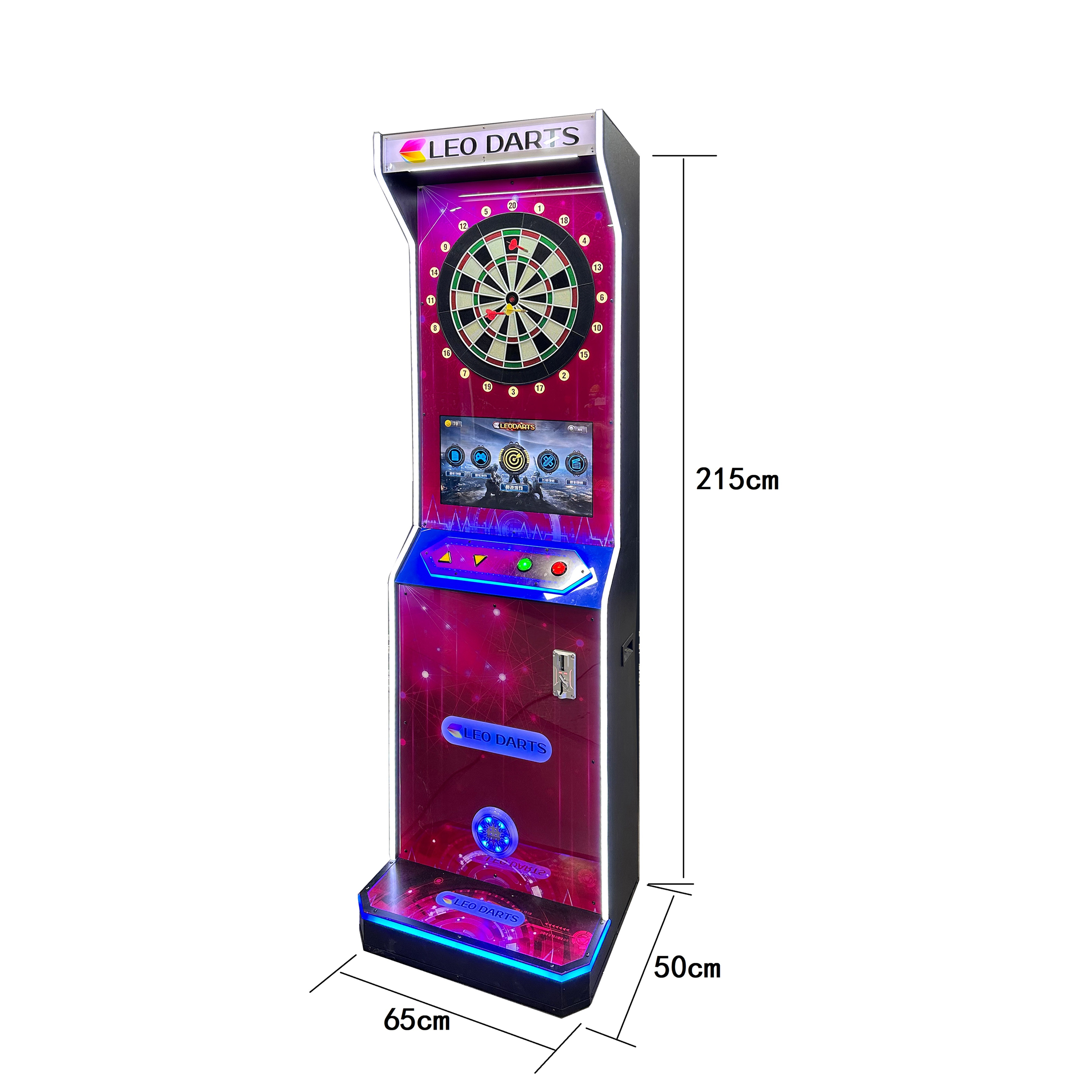 Arcade Game Manufacturer - 220V VDarts Android Multi-Game Metal Wooden Coin Operated Dart Machine