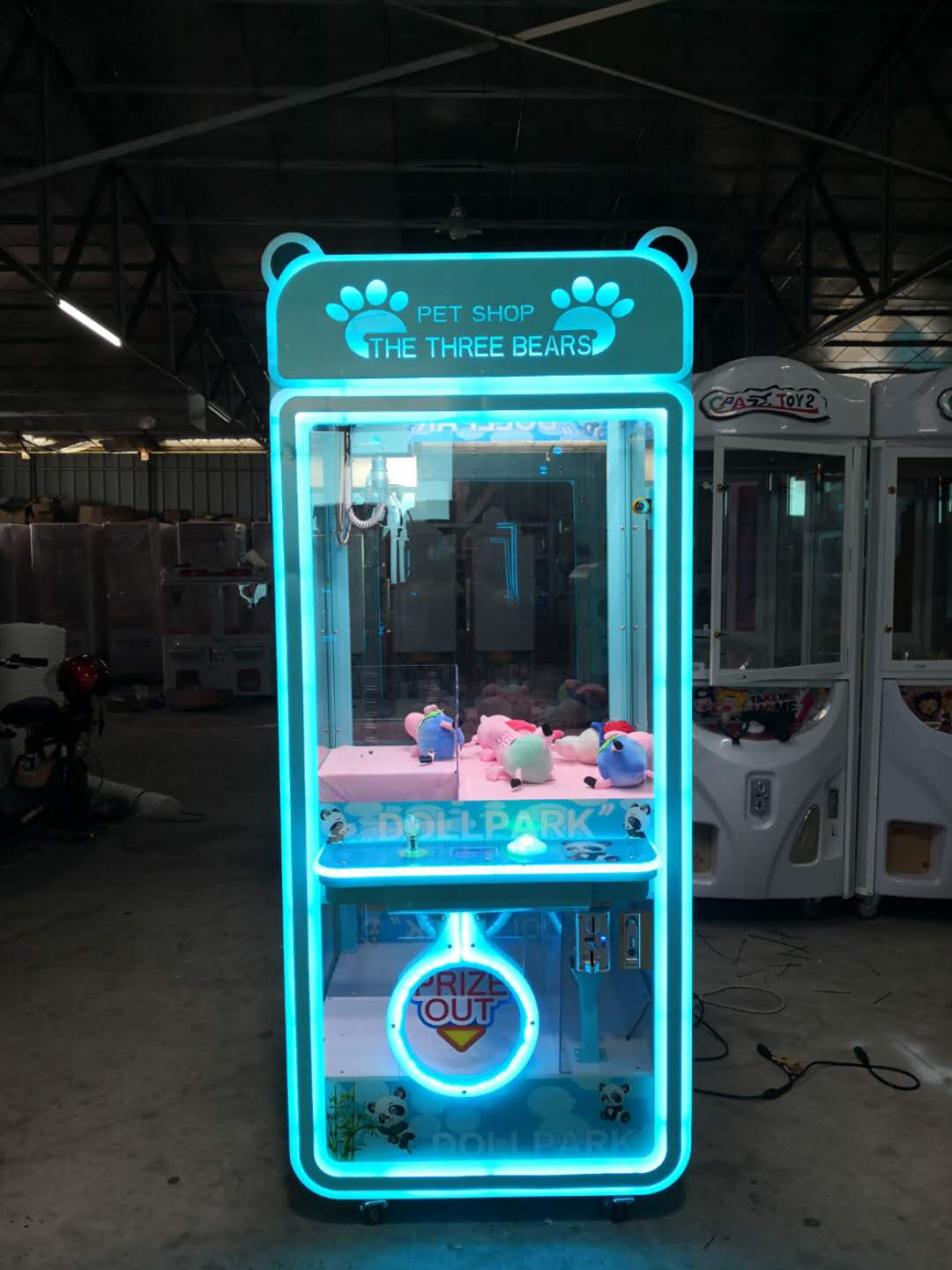 Claw Crane Machine Manufacturer - Colorful Park Mini Arcade Game for Sale Amusement