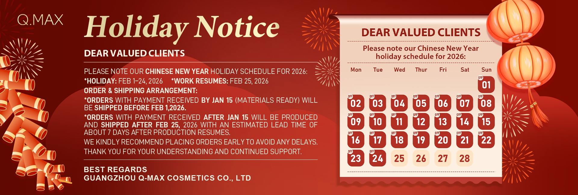 Guangzhou Q-Max Cosmetics Co., Ltd.