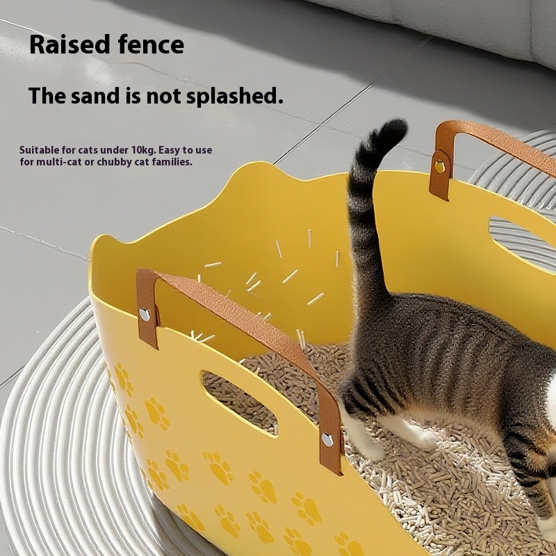 PP plastic cat litter box