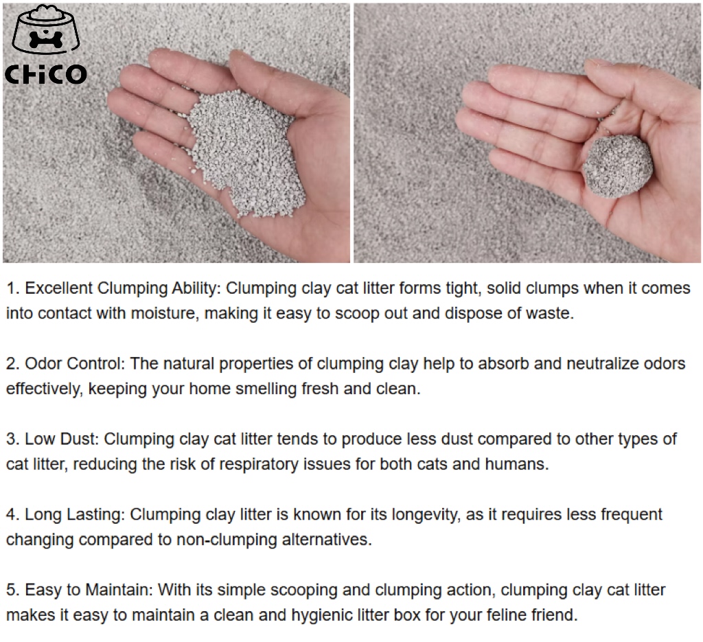 Mixed cat litter sand