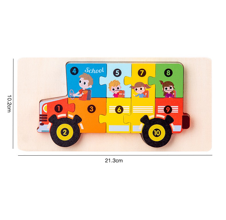 Wooden jigsaw puzzles
