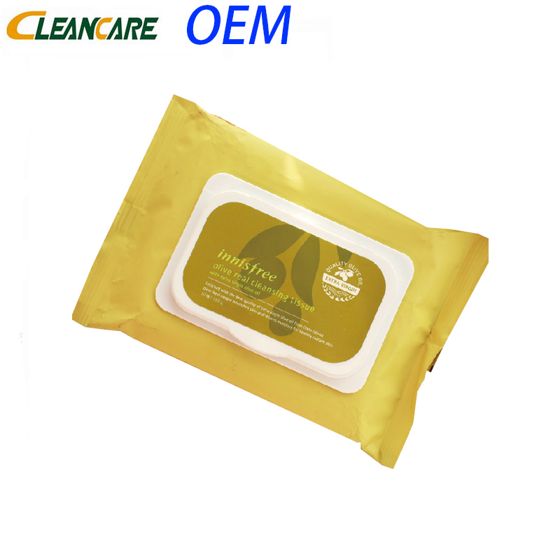 Makeup remover wipes