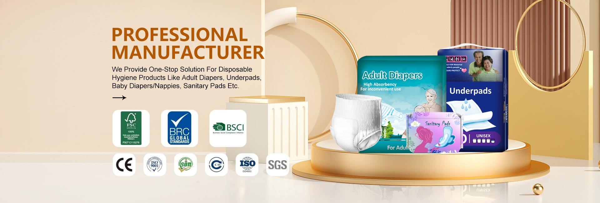 Fujian Hanhe Sanitary Products Co., Ltd.