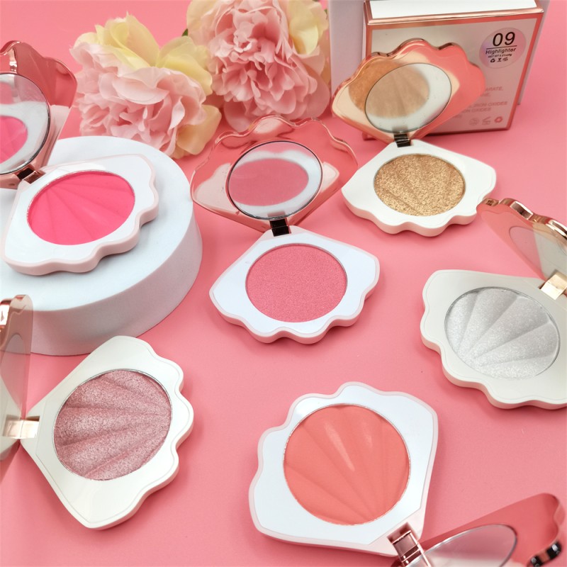 Shell Shape Highlighter Blush: A Top Choice for OEM/ODM Cosmetic Brands