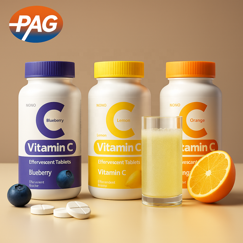 Professional Vitamin C Effervescent Tablet OEM/ODM: Crafting Customized Immunity Supplement Solutions for Global Wellness Brands