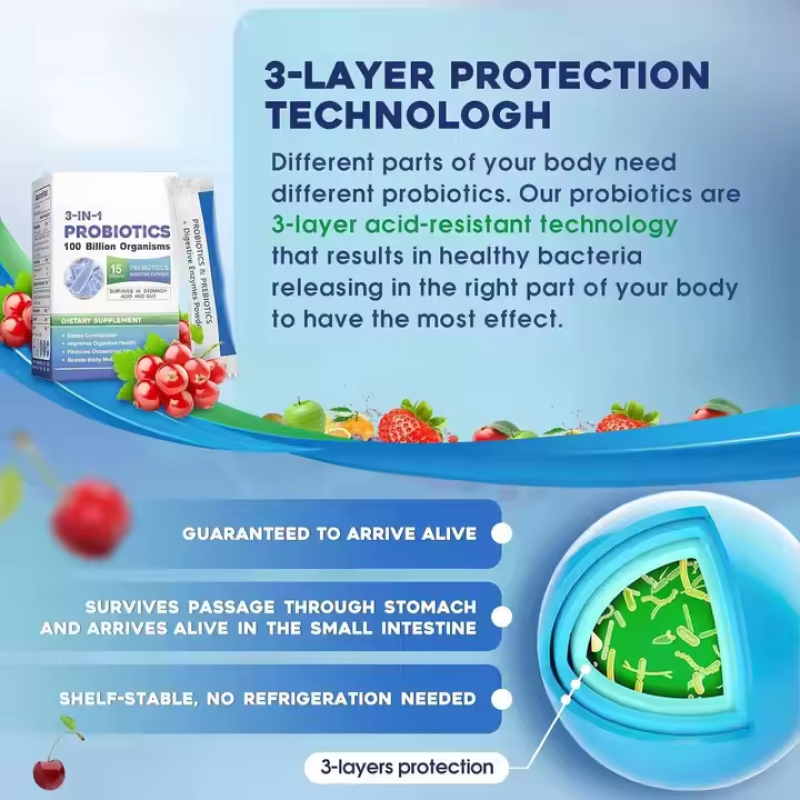 Nutrimicro 3-IN-1 Probiotics: Redefining OEM/ODM Excellence for Global Digestive Health Brands